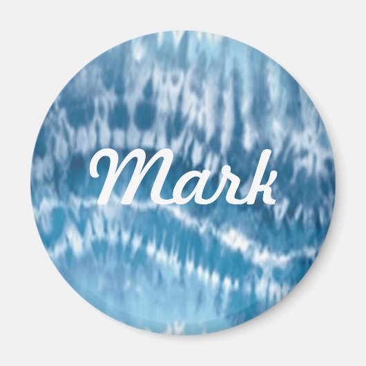 Aangepast blauw kleurstofmagneet magneet (Voorkant)