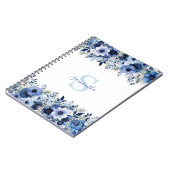 Aangepast blauw notitieboek (Linkerzijde)