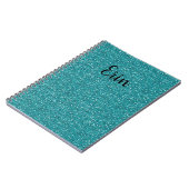 Aangepast blauw Notitieboek (Linkerzijde)