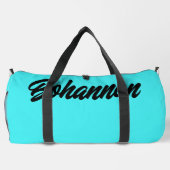 Aangepast blauw plunjezak (Achterkant)