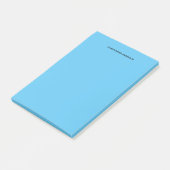 Aangepast blauw post-it® notes (Schuin)