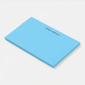 Aangepast blauw post-it® notes (Schuin)