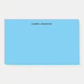 Aangepast blauw post-it® notes (Voorkant)