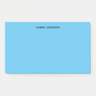 Aangepast blauw post-it® notes