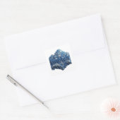Aangepast Blauw PRACHTIG Sticker Motief (Envelop)
