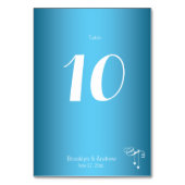 Aangepast blauw-verbindingstabel Aantal Kaarten Ho (Voorkant)