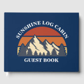 Aangepast blauw voor Vacature voor het kajuitgeber Gastenboek (Voorkant)