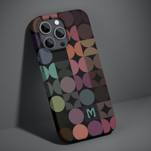 Aangepast Blauwgroen blauw groen, zwart Retropatro iPhone 13 Pro Hoesje