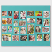 Aangepast Blauwgroen papier voor fotoverdamping (Vlak)