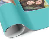 Aangepast Blauwgroen papier voor fotoverdamping (Rol Hoek)