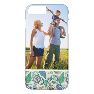 Aangepast Blauwgroen Zee dierentuin Case-Mate iPhone Case