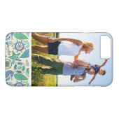 Aangepast Blauwgroen Zee dierentuin Case-Mate iPhone Case (Achterkant (Horizontaal))