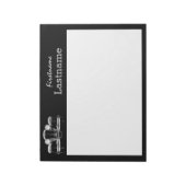 Aangepast blocnote met Vintage-auto (Linkerzijde)