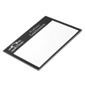 Aangepast blocnote met Vintage-auto (Schuin)