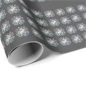 Aangepast bloemontwerp cadeaupapier (Rol Hoek)