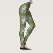 Aangepast bloemontwerp leggings (Rechts)