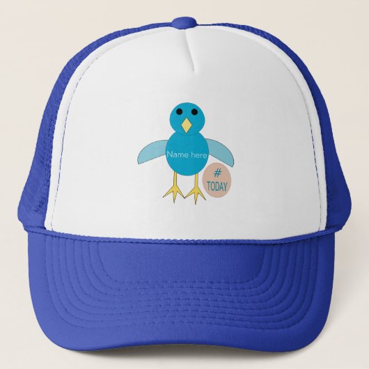 Aangepast Blue Birthday Boy Chick Pet (Voorkant)
