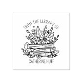 Aangepast boek Bloemen uit de bibliotheek van Rubberstempel (Afrduk)