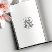 Aangepast boek Bloemen uit de bibliotheek van Rubberstempel