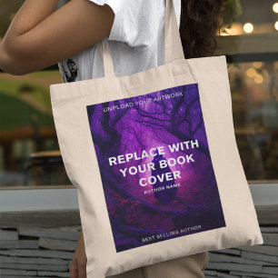 Aangepast boek Hoesje l Modern Promotie Auteur Tote Bag