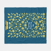 Aangepast  boek Hoesje lezen Fleece Deken (Voorkant (Horizontaal))