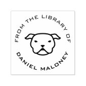 Aangepast boek | Pitbull Zelfinktende Stempel (Design)
