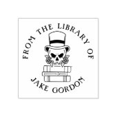 Aangepast boek | Stijlvolle Schedel Gotiek Rubberstempel (Afrduk)