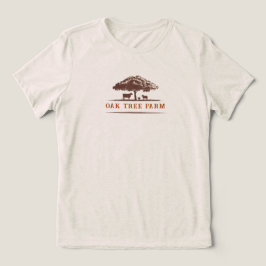 Aangepast boerderij merk Tri-Blend shirt