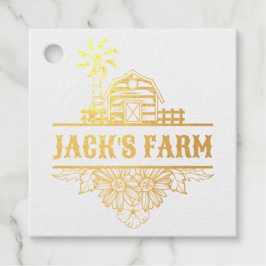 Aangepast boerderij vers ei, Klein bedrijf Ei Bedankjes Labels (Voorkant)