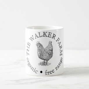 Aangepast Boerderij Zakelijke promotie Logo Koffiemok