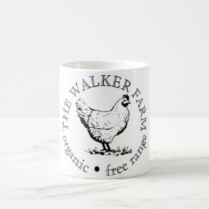 Aangepast Boerderij Zakelijke promotie Logo Koffiemok