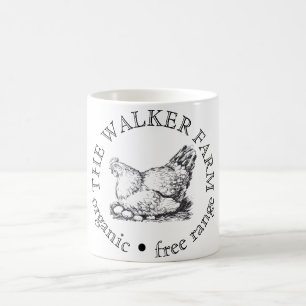Aangepast Boerderij Zakelijke promotie Logo Koffiemok