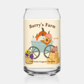 Aangepast boerderijplezier blikvorm glas (Achterkant)