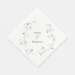 Aangepast Bohemian Wedding Napkin Servet