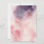 Aangepast Boho Ombre Arch Gender Neutral Baby show Kaart (Achterkant)