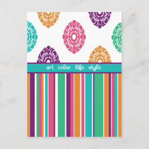Aangepast Boho Summer Briefkaart