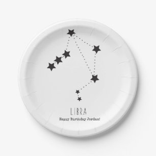 Aangepast bontje oktober Birthday Paper Bord