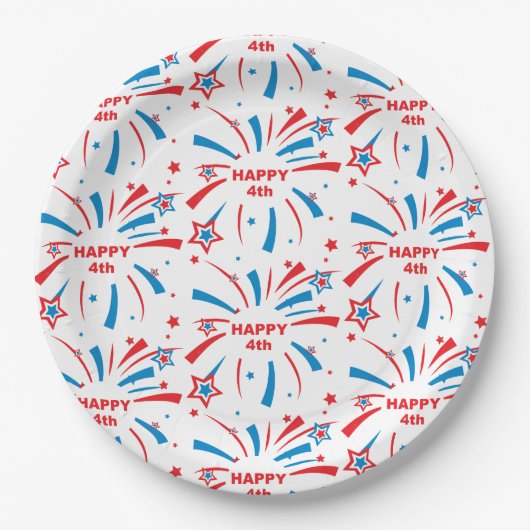 Aangepast Bord papier 9 inch (Voorkant)