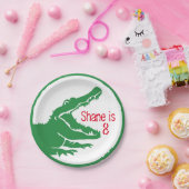 Aangepast bord voor alligator (Feest)