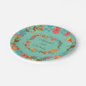 Aangepast Bord voor Floral Birthday Paper (Gekanteld)