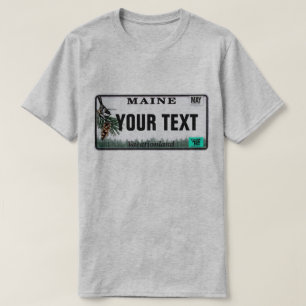 Aangepast Bord voor tekstlicenties T-shirt
