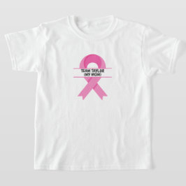 Aangepast borstkankerondersteuningsteam t-shirt