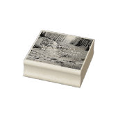 Aangepast boslandschapstempel rubberstempel (Stempel)