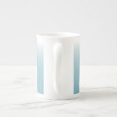 aangepast bot china tea cup 2 foto ' s porselein kop (Achterkant)