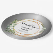 Aangepast botanisch papieren bordje (Gekanteld)