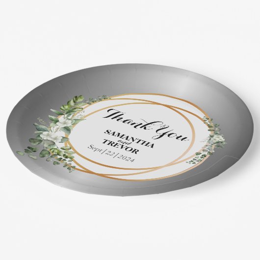 Aangepast botanisch papieren bordje (Gekanteld)