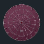 aangepast Bourgondisch dartbord<br><div class="desc">Verhoog je dartspel met dit Custom Bourgogne Dartboard. Dit dartbord is ontworpen voor stijl en precisie en beschikt over een rijke bordeauxrode achtergrond die elegantie toevoegt aan elke speelkamer of kantoor. De hoogwaardige materialen zorgen voor duurzaamheid en constante prestaties, waardoor het ideaal is voor casual games of competitief spelen. Een...</div>