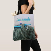 Aangepast breien tote bag (Dichtbij)