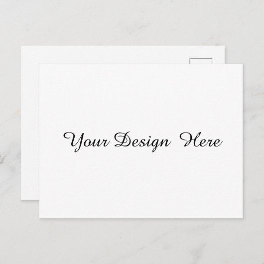 Aangepast Briefkaart (Voorkant / Achterkant)