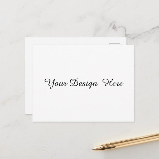 Aangepast Briefkaart (Voorkant / Achterkant in situ)